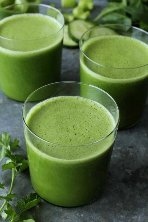 Peppery Parsley Green Juice