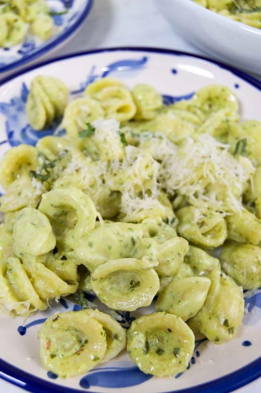 Pesto Alfredo Pasta
