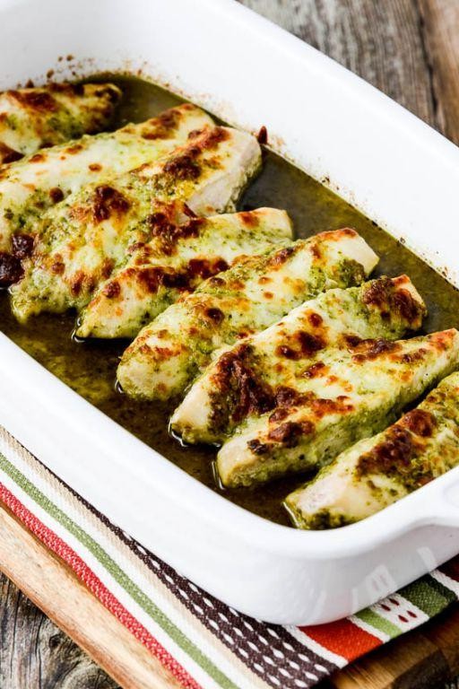 Pesto Baked Chicken Breasts