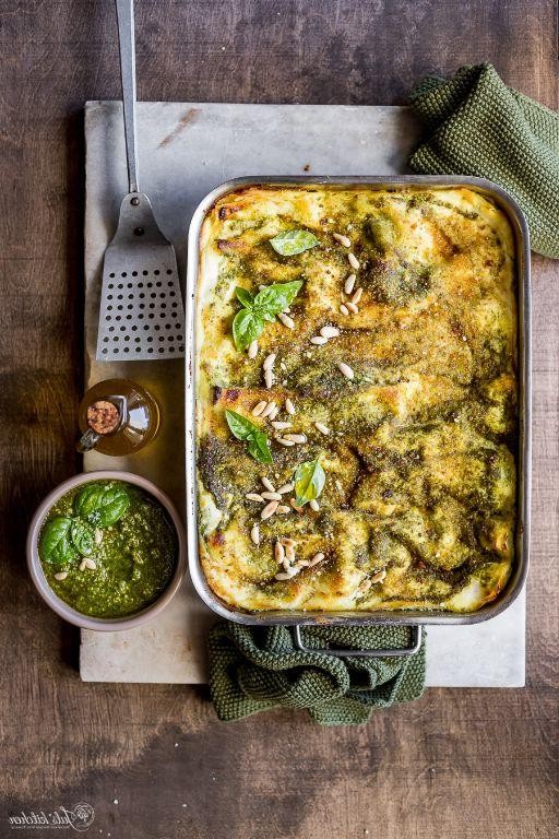 Pesto and Ricotta Lasagna
