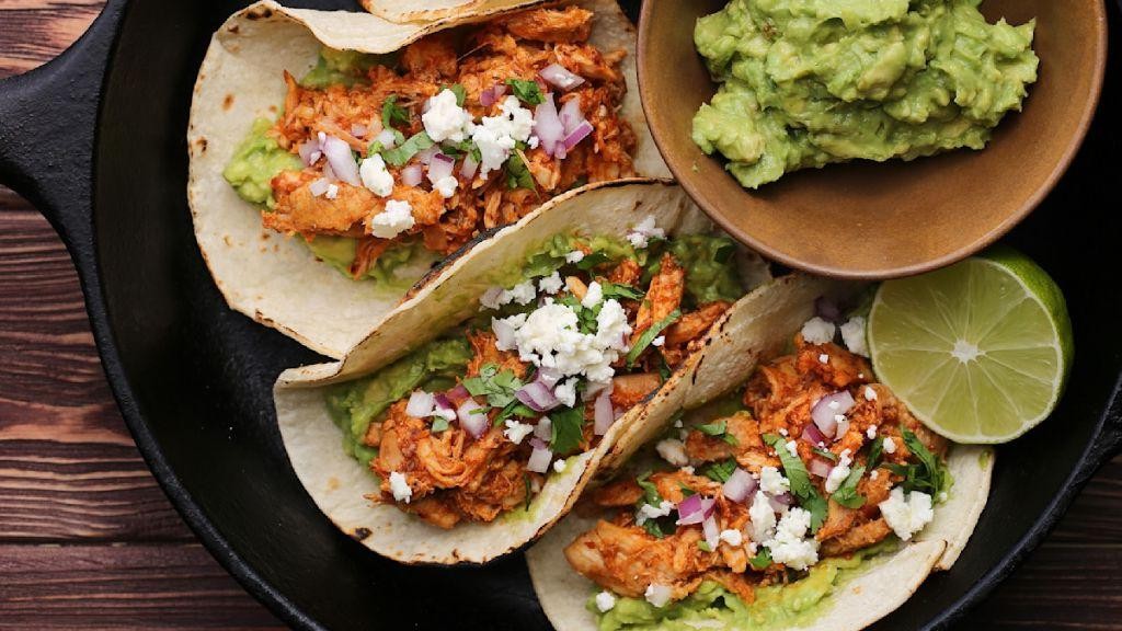 Pheasant Tacos with Spicy Avocado Salsa