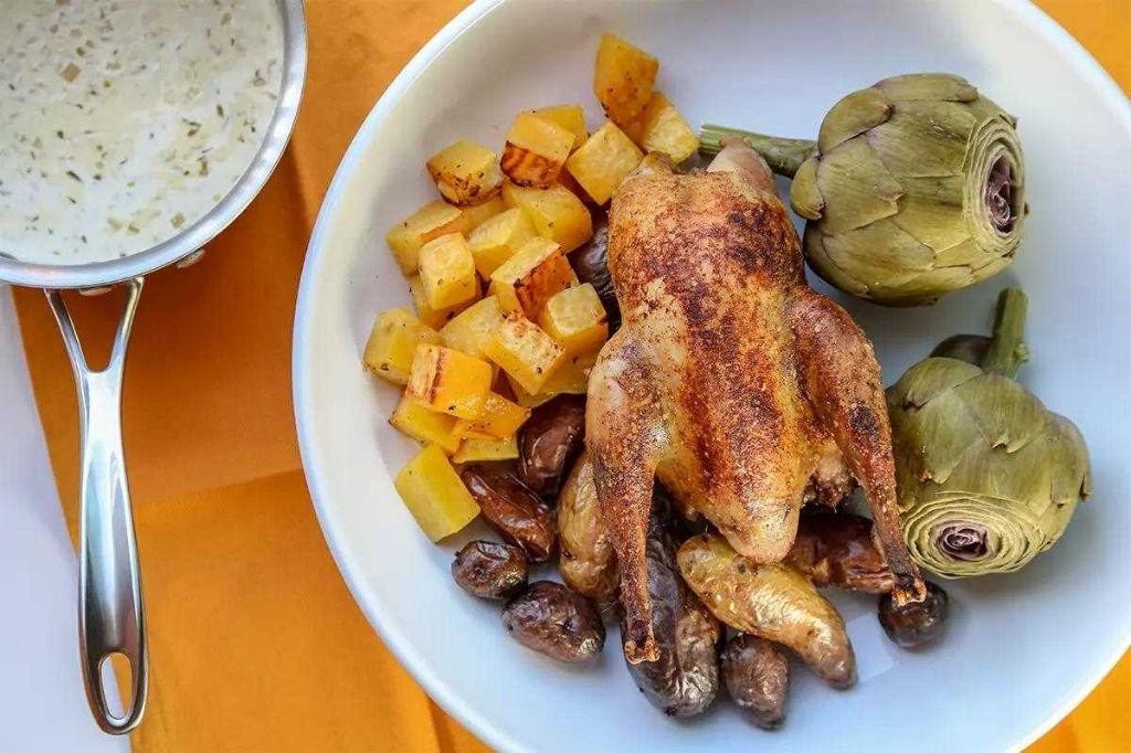 Pheasant in Creamy Mustard Sauce with Tarragon