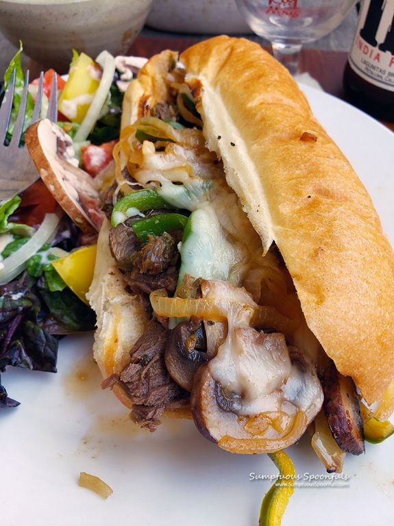 Philly Cheesesteak French Dip