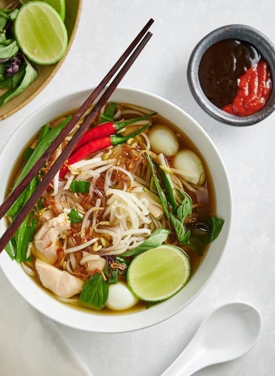 Pho Ga - Vietnamese Chicken Noodle Soup