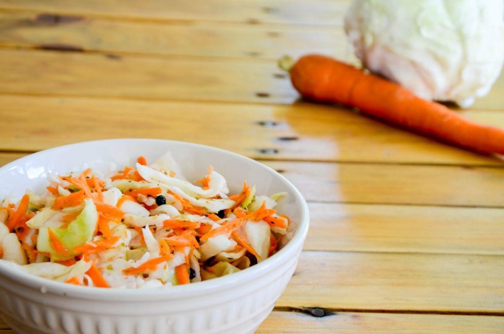 Pickled Cabbage and Carrots