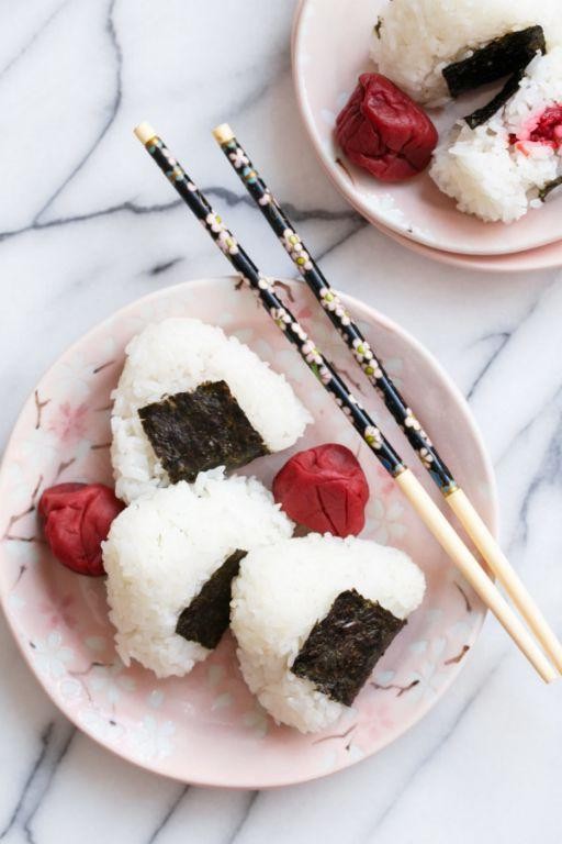 Pickled Plum and Shiso Onigiri