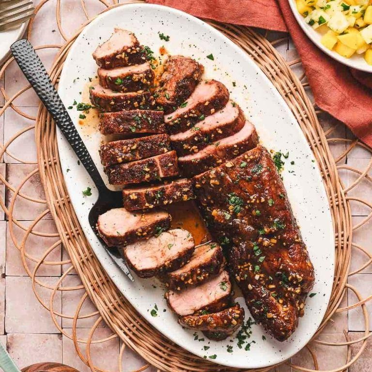 Piloncillo-Glazed Pork Tenderloin