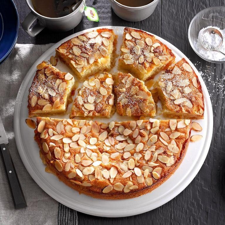 Pineapple Almond Coffee Cake