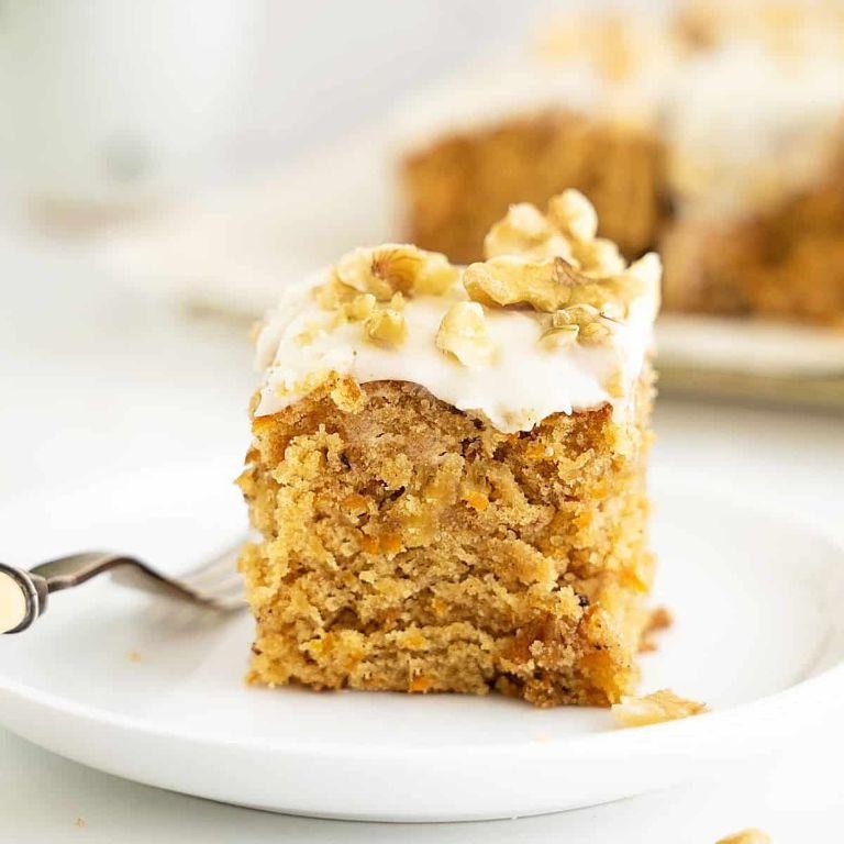 Pineapple Carrot Snack Cake