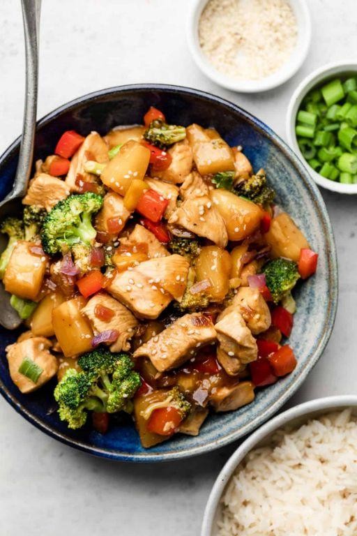 Pineapple Chicken Stir-Fry
