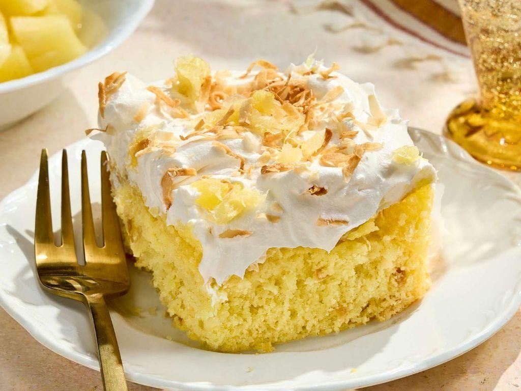 Pineapple Coconut Dream Dump Cake