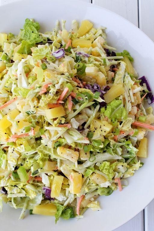 Pineapple Coleslaw