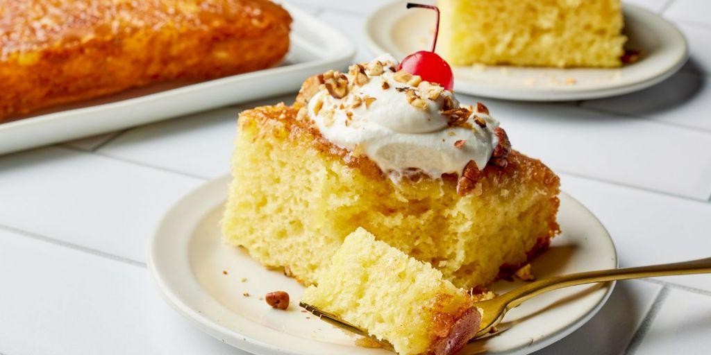 Pineapple Crushed Upside-Down Cake