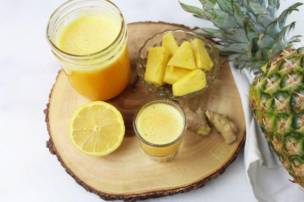 Pineapple Ginger Immunity Shot