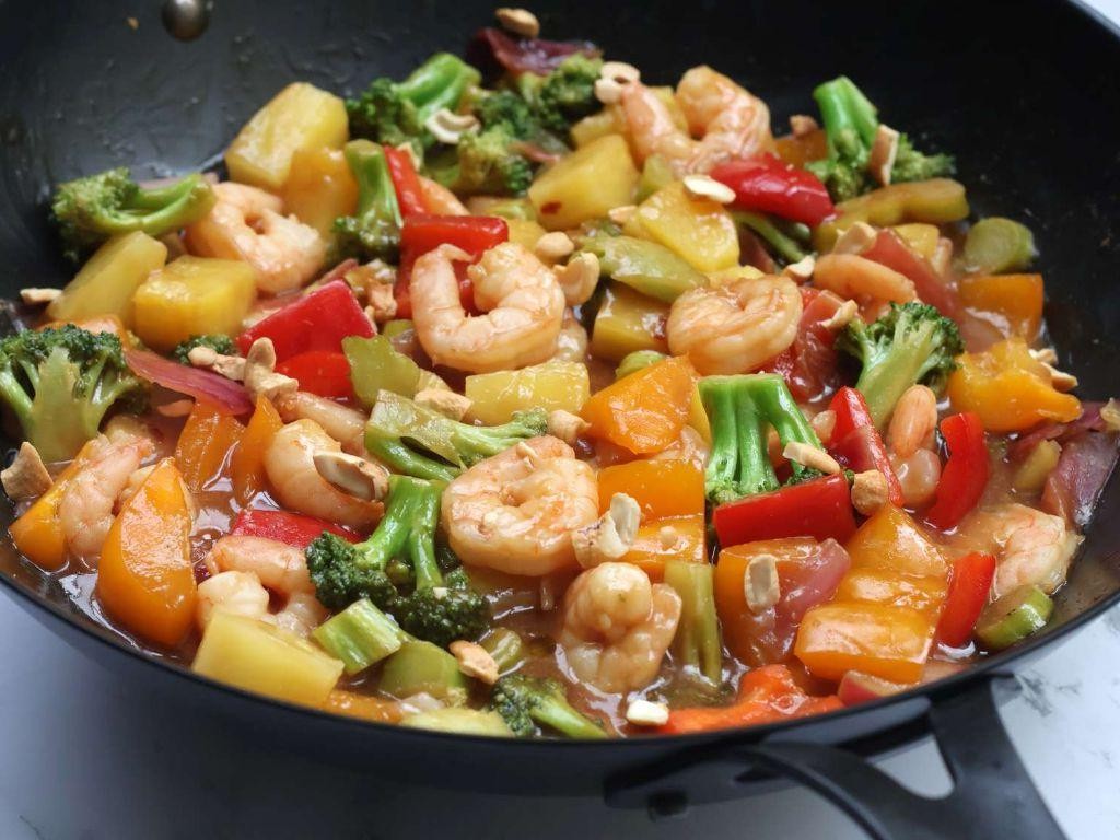 Pineapple Shrimp Stir Fry