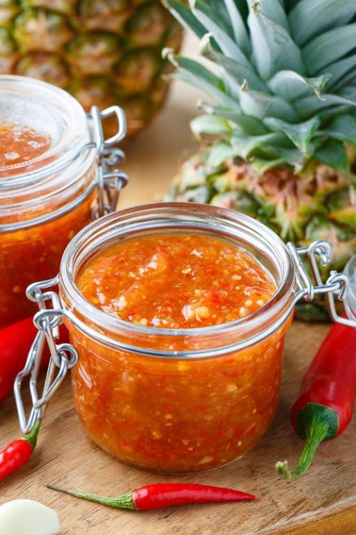 Pineapple Sriracha Chilli Paste