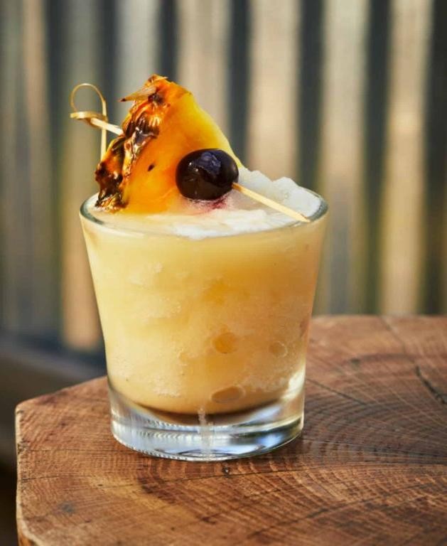 Pineapple and Coconut Bourbon