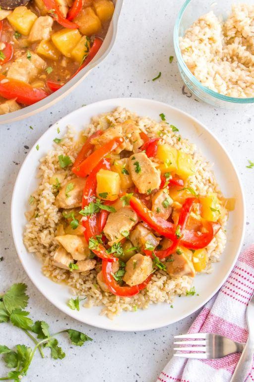 Pineapple and Ginger Chicken