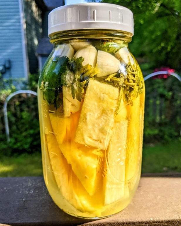 Pineapple and Jalapeno Brine