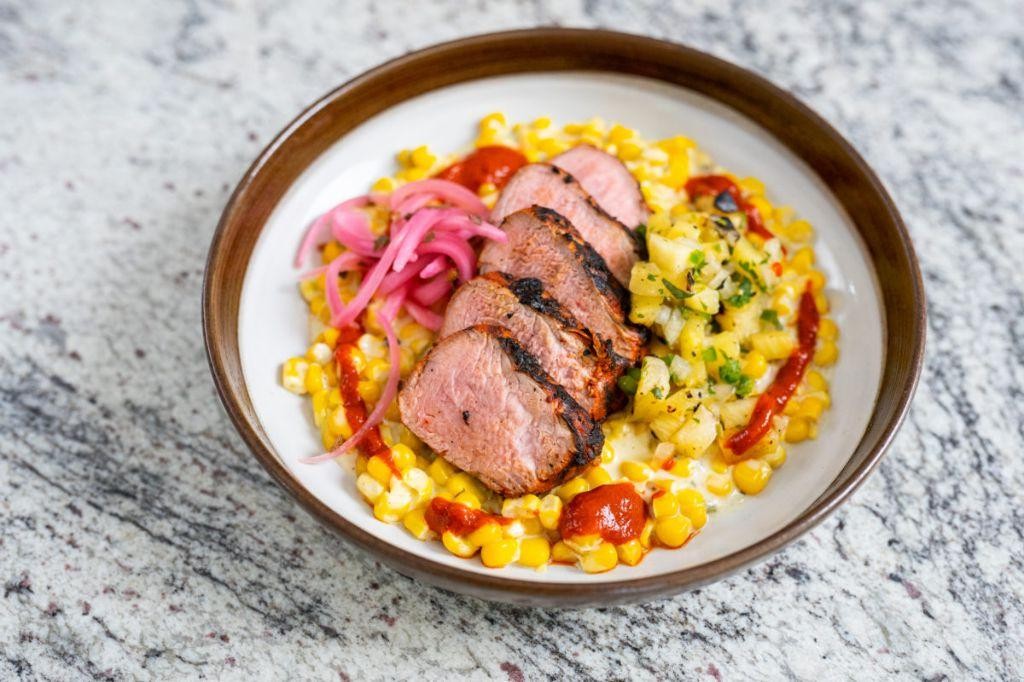 Pineapple and Pork Tenderloin Al Pastor