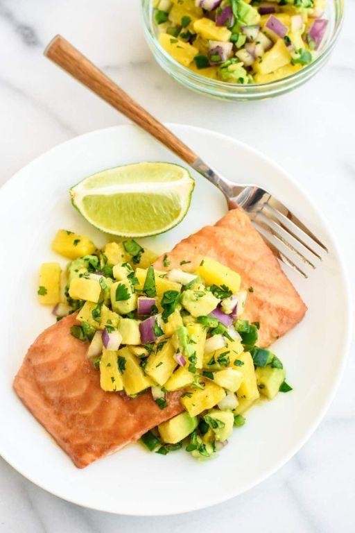 Pineapple-Glazed Salmon