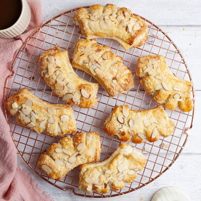 Pistachio Cardamom Bear Claws