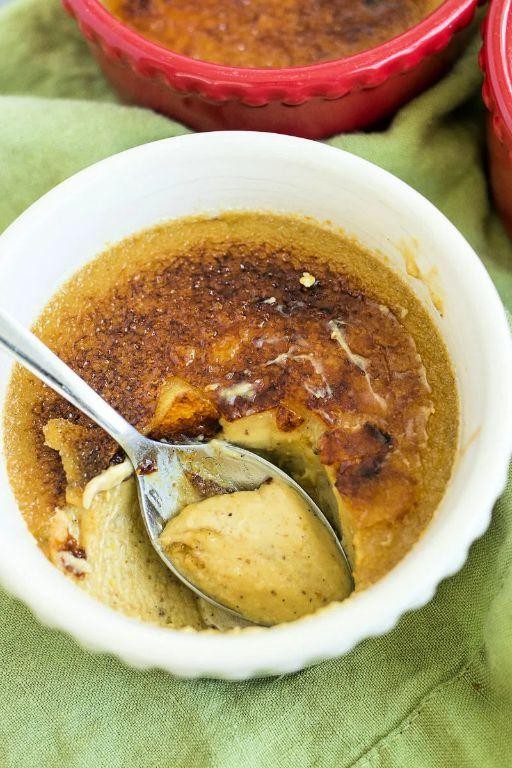 Pistachio Crusted Creme Brulee