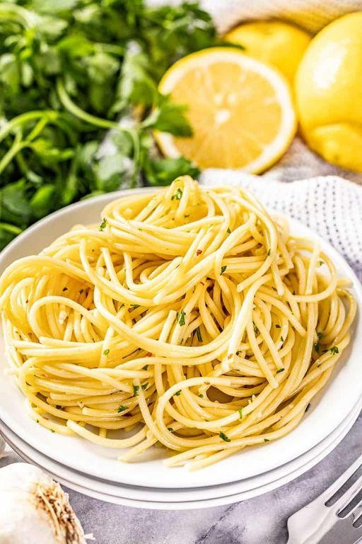 Plain Spaghetti with Olive Oil