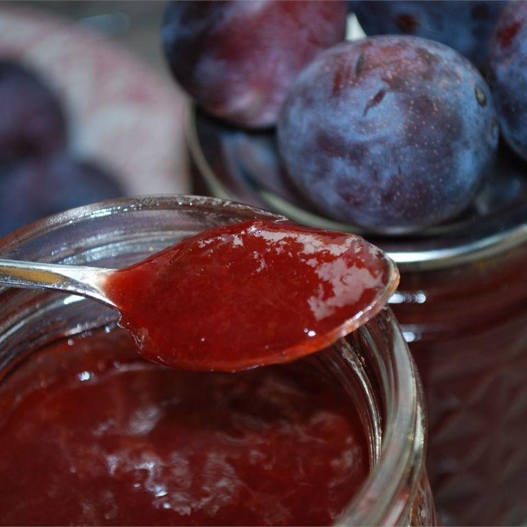 Plum Cardamom Jam