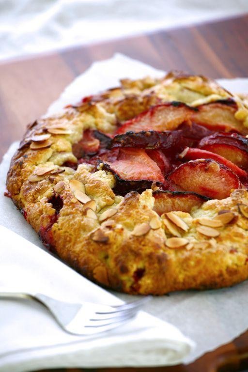Plum and Pine Nut Crostata