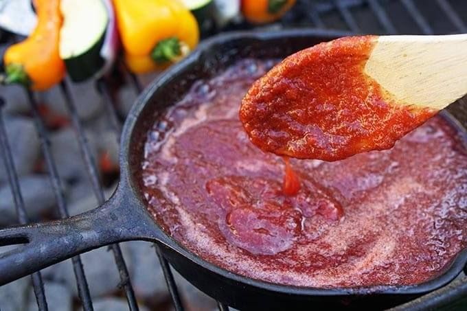 Pluot BBQ Sauce