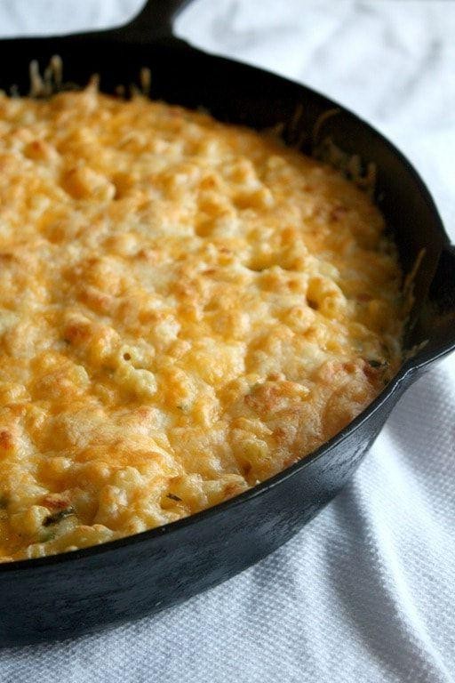 Poblano Macaroni and Cheese