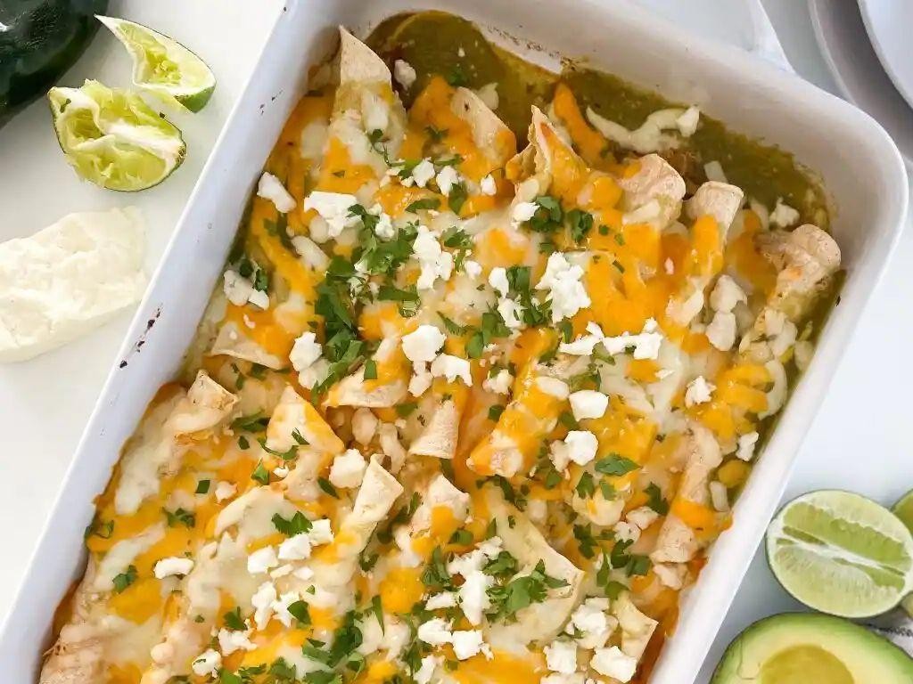 Poblano Pepper Enchiladas