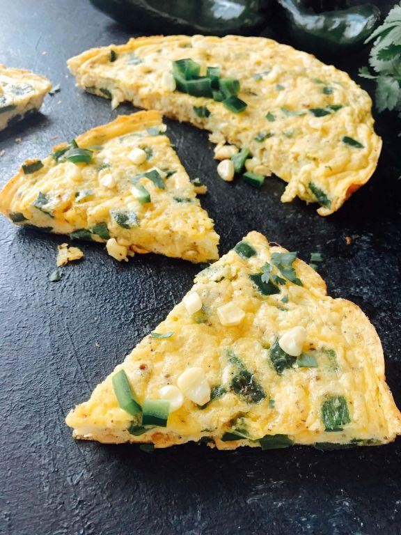 Poblano Pepper Frittata