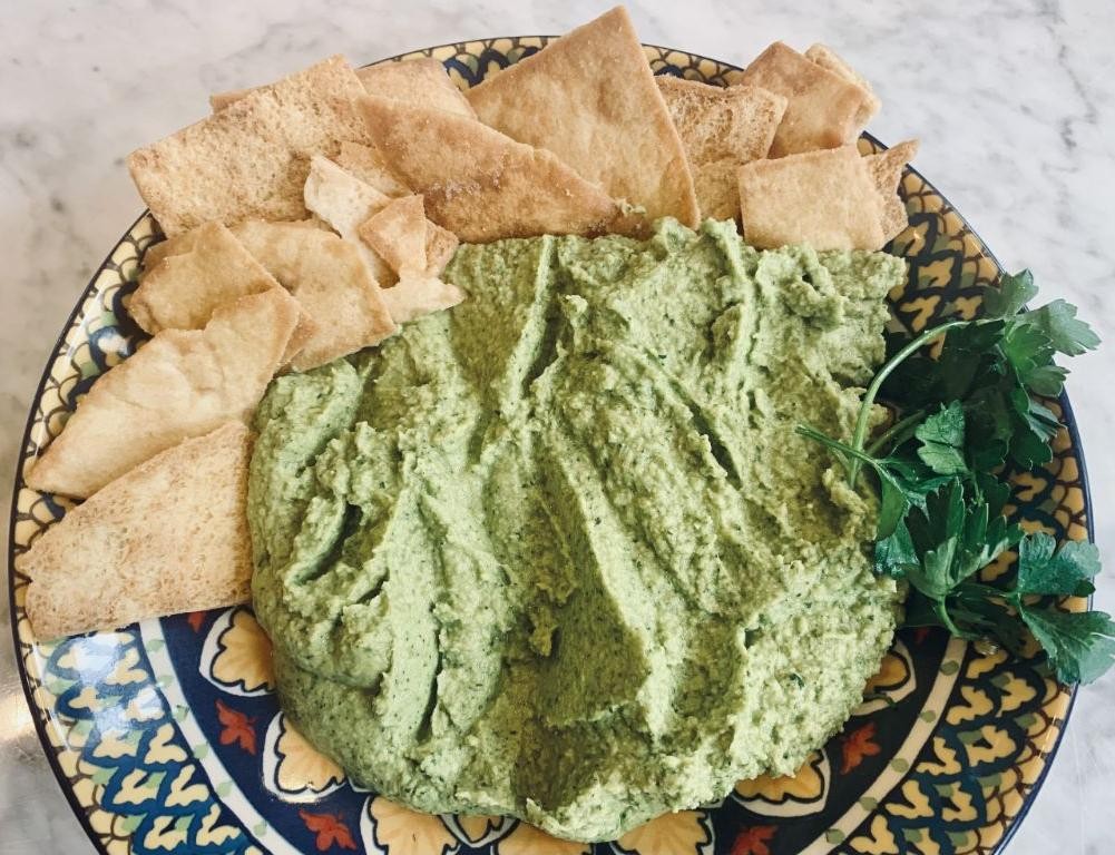 Poblano Pepper Hummus
