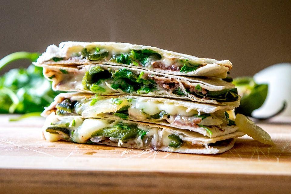 Poblano Pepper Quesadillas