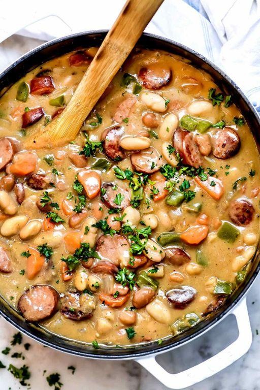 Polish Sausage and Bean Soup