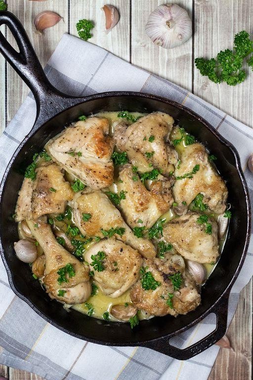 Pollo al Ajillo with White Wine