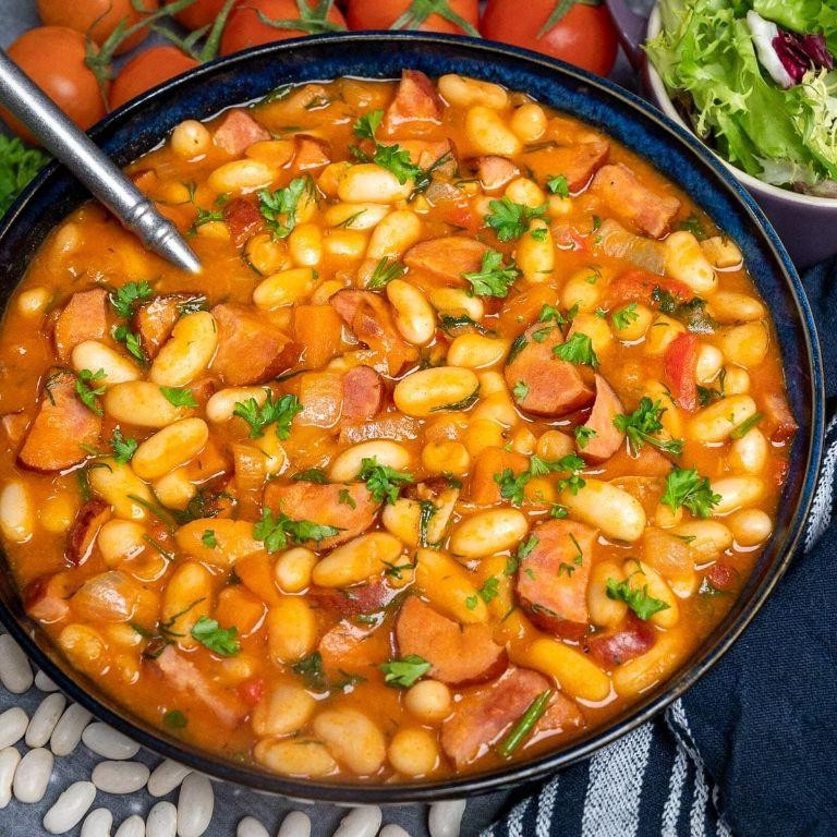 Polska Kielbasa and Bean Stew