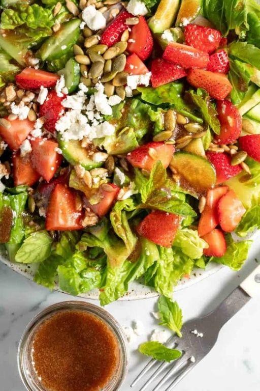 Pomegranate Basil Vinaigrette