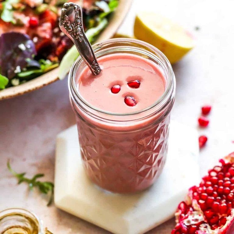 Pomegranate Garlic Dressing