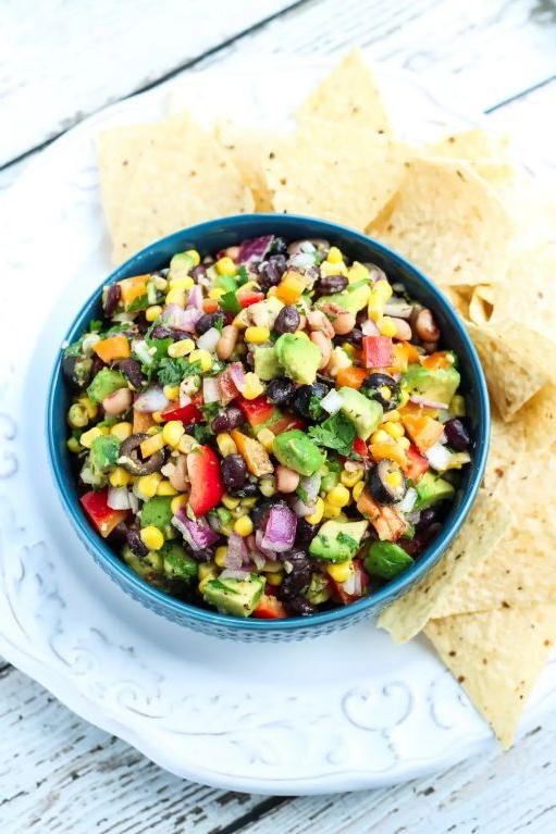 Pomegranate and Black Eyed Peas Cowboy Caviar