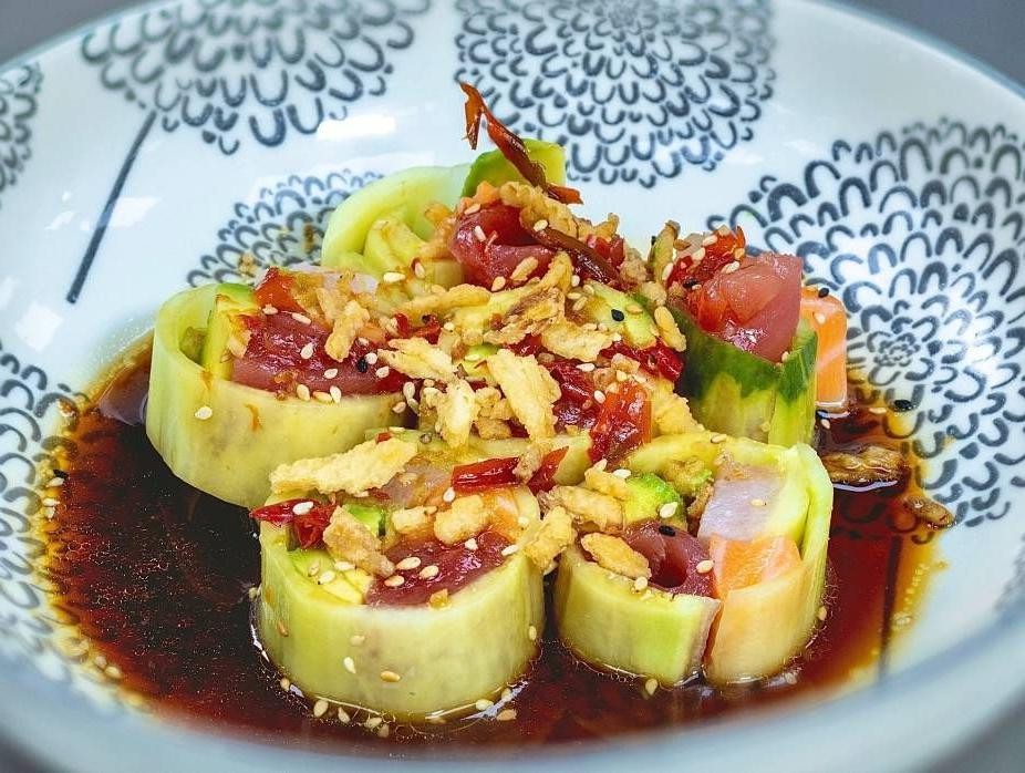 Ponzu Infused Sushi Rolls