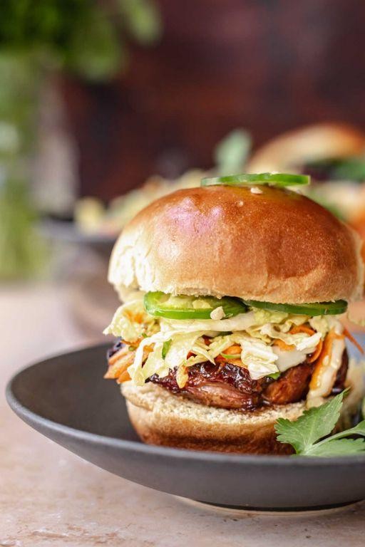 Ponzu Pork Belly with Asian Slaw