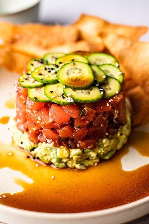 Ponzu and Ginger Tuna Tartare