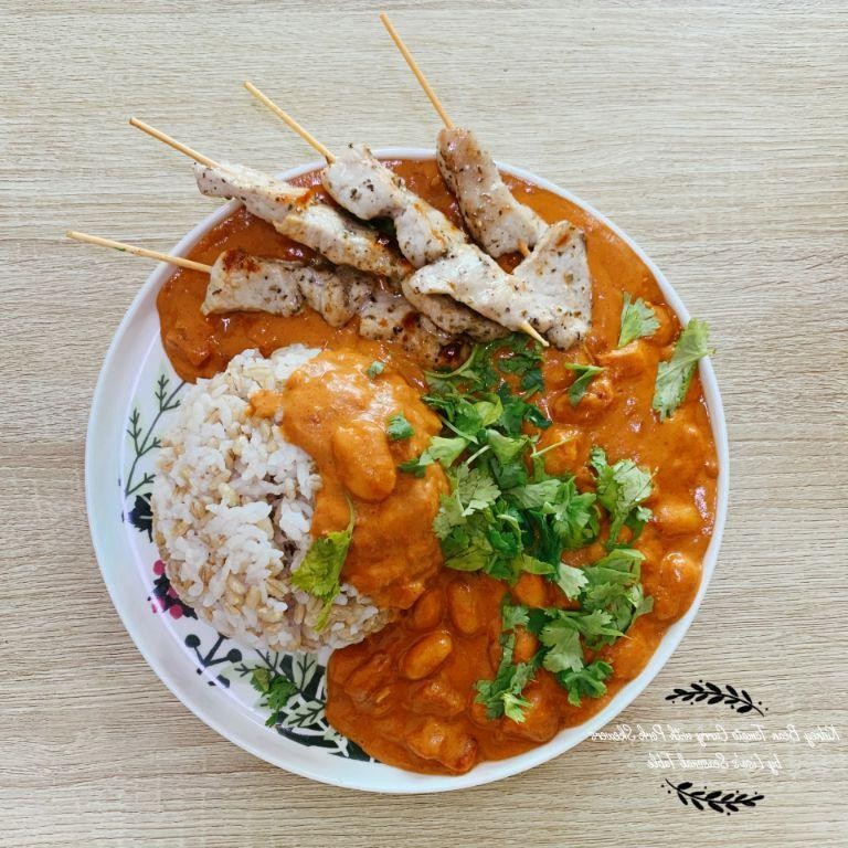 Pork Curry with Butter Beans and Tomato