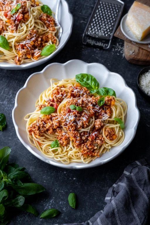 Pork Mince and Mushroom Bolognese
