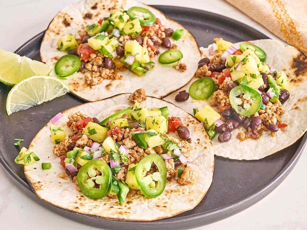Pork Tacos with Pineapple Salsa