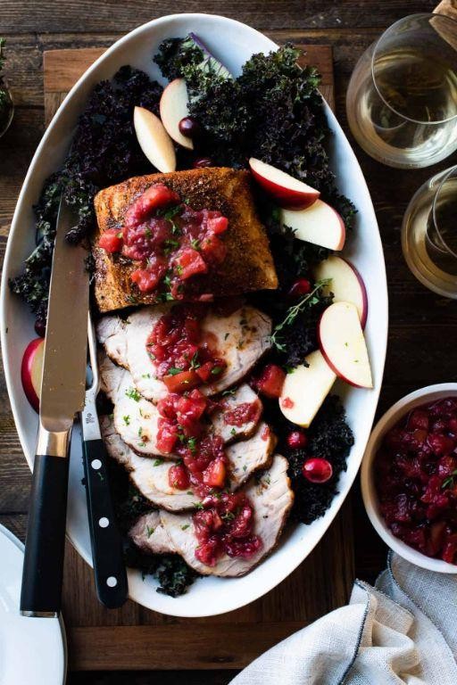 Pork Tenderloin with Apple Chutney