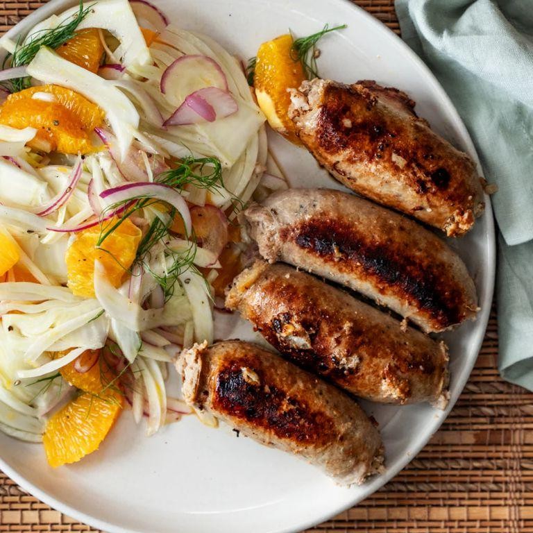 Pork and Apple Bologna Sausage